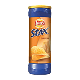 Lay's Stax cheddar flavored potato crisps Full-Size Picture